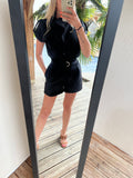 Combi short Diane noire