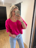 Pull Nina fuschia