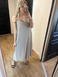Robe bijoux taupe