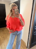 Pull Nina corail