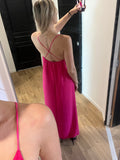 Robe fuschia