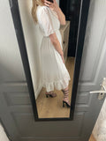 Robe Tina longue blanche