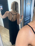 Robe bijoux noir