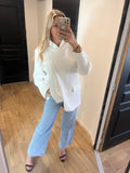 Blazer Tina croisé blanc