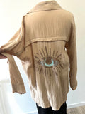 Chemise œil doré