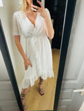 Robe Tina longue blanche