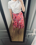Jupe à fleurs