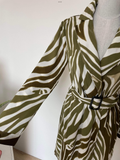 Robe ZEBRE kaki