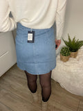 JUPE jean bleu ciel