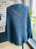 PULL COEUR BLEU MARINE