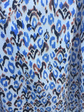 BLOUSE ARLEQUIN BLEUE