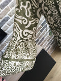 Robe baroque kaki